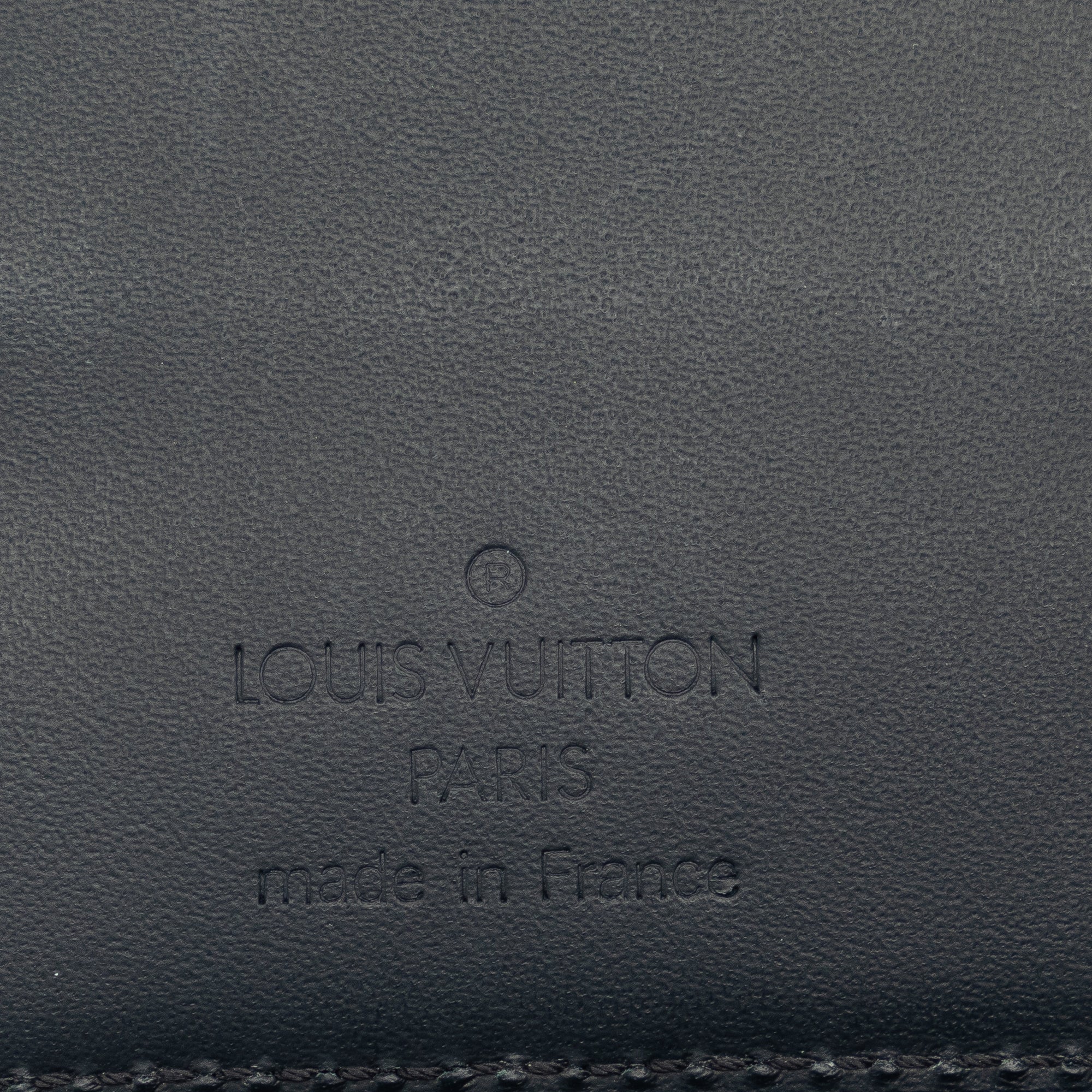 Black Louis Vuitton Damier Infini Notebook Cover