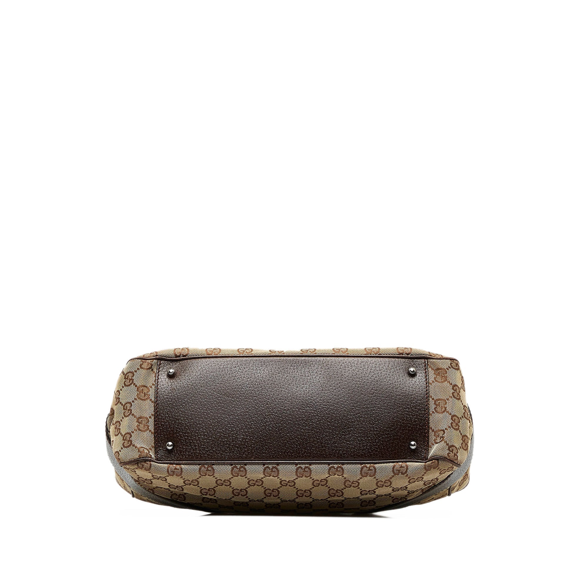Brown Gucci GG Canvas Tote