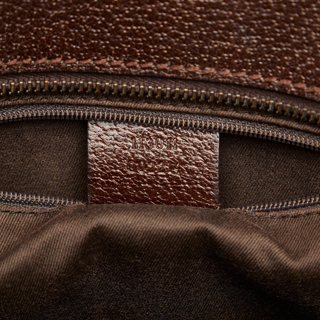 Brown Gucci GG Canvas Tote