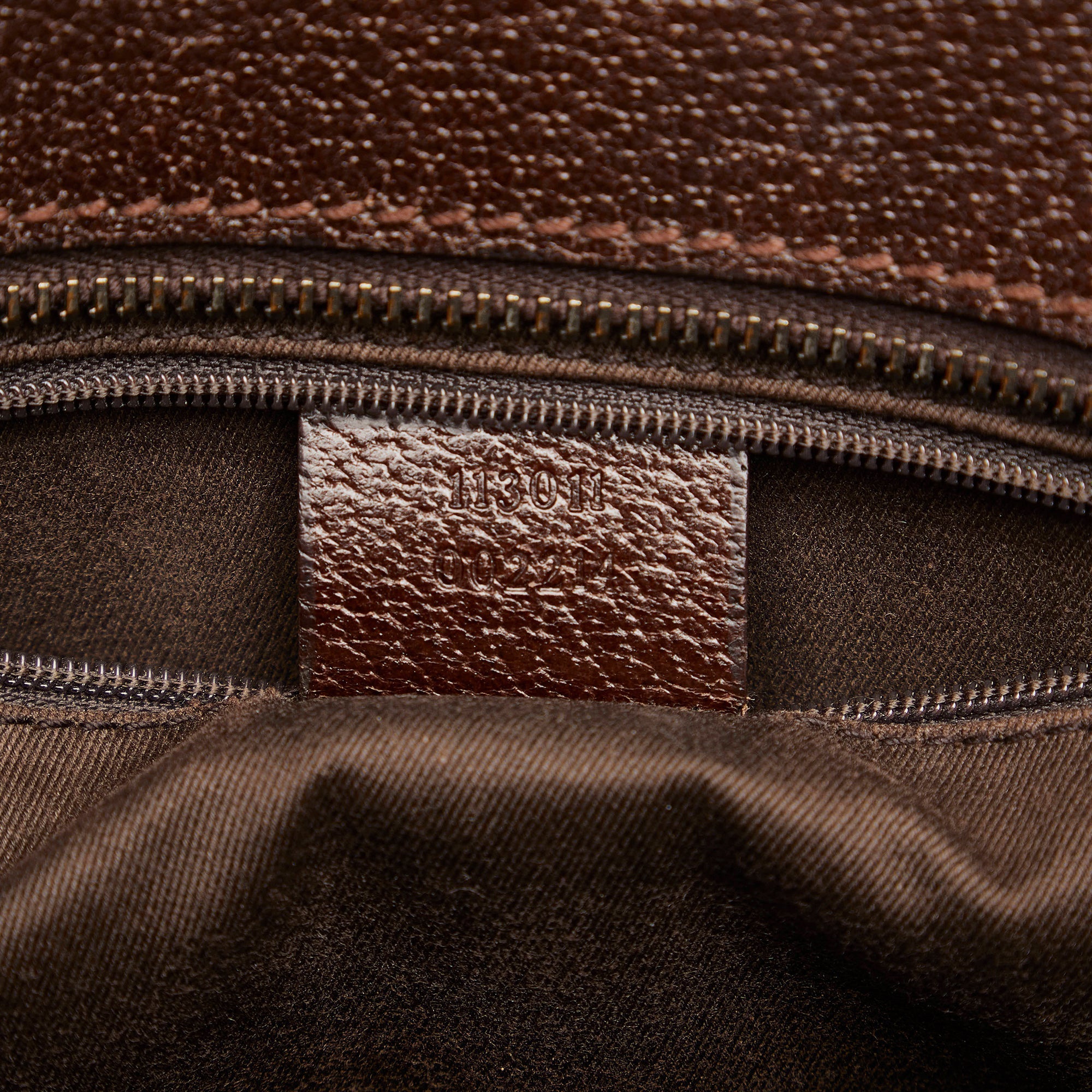 Brown Gucci GG Canvas Tote