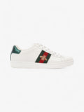Gucci Bee Ace White / Green / Red Leather EU 37 UK 4