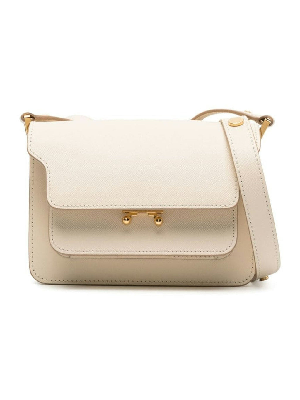 BOLSO DE  MANO NATURAL SAFFIANO