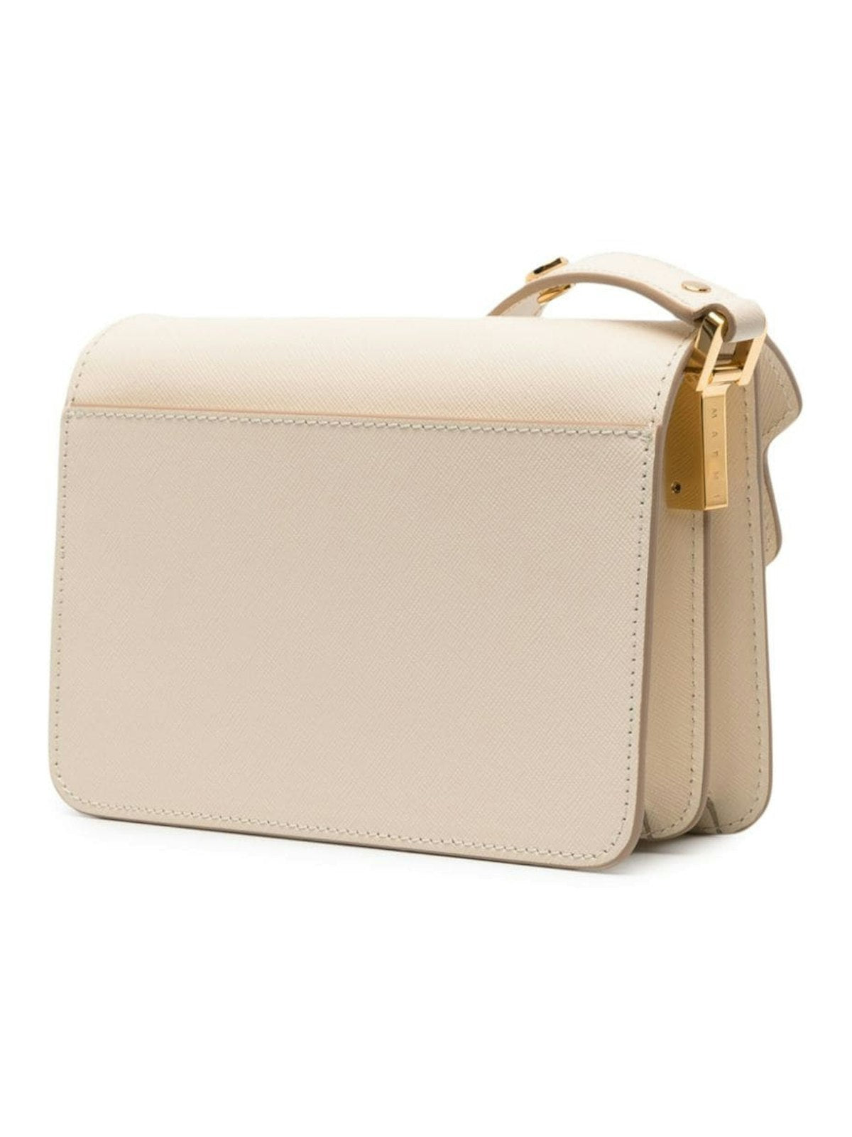 BOLSO DE  MANO NATURAL SAFFIANO