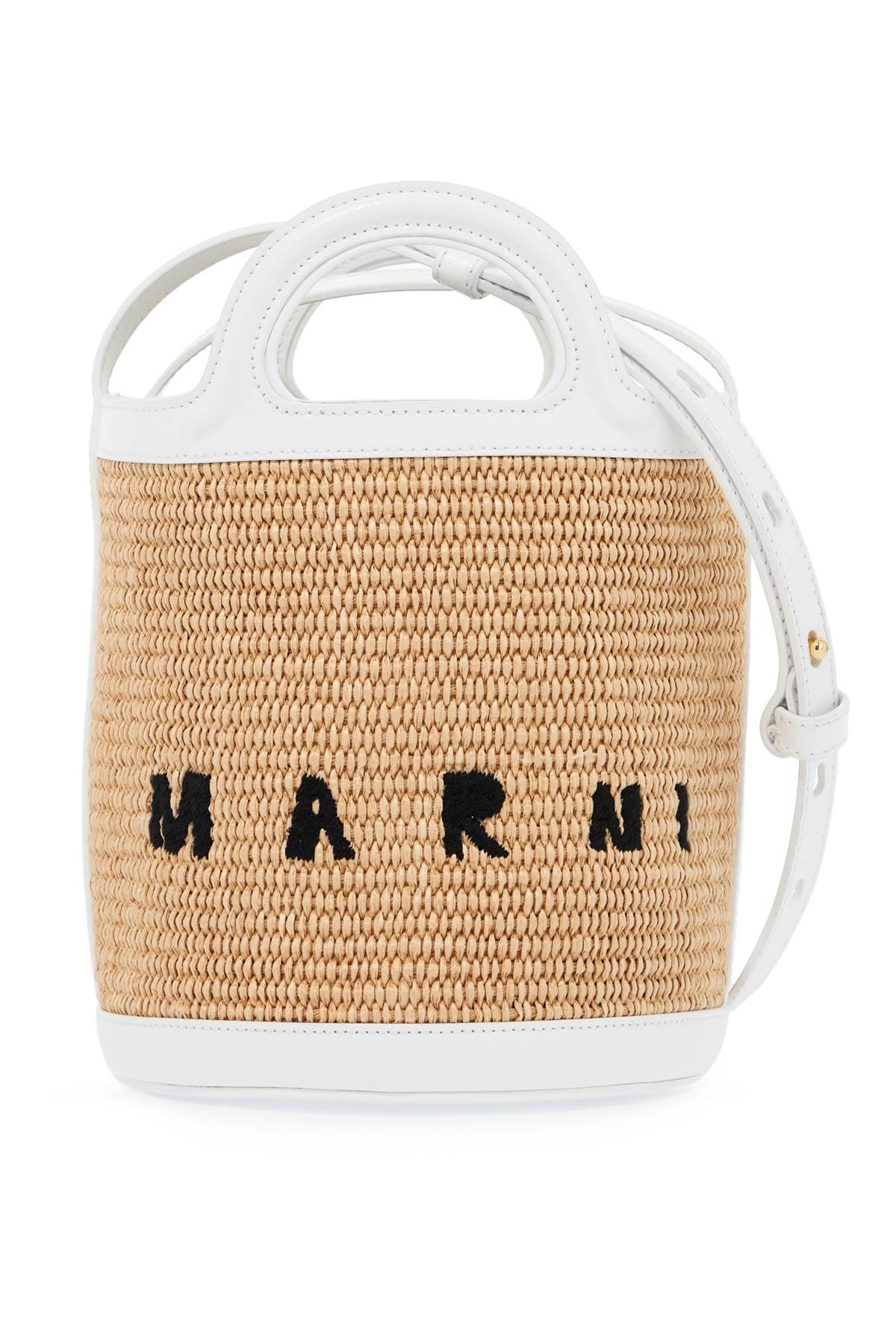 Marni Raffia Tropicalia Bucket Bag Women