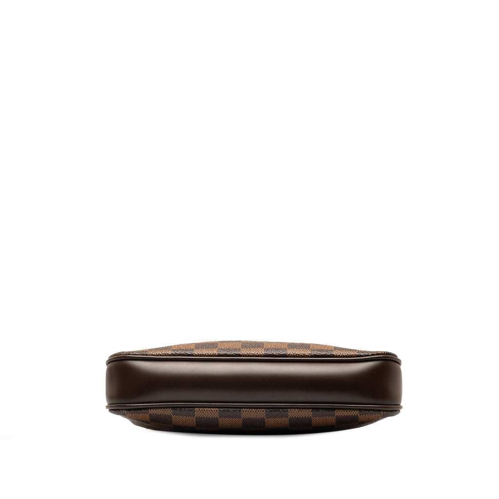 Brown Louis Vuitton Damier Ebene Navona Pouch