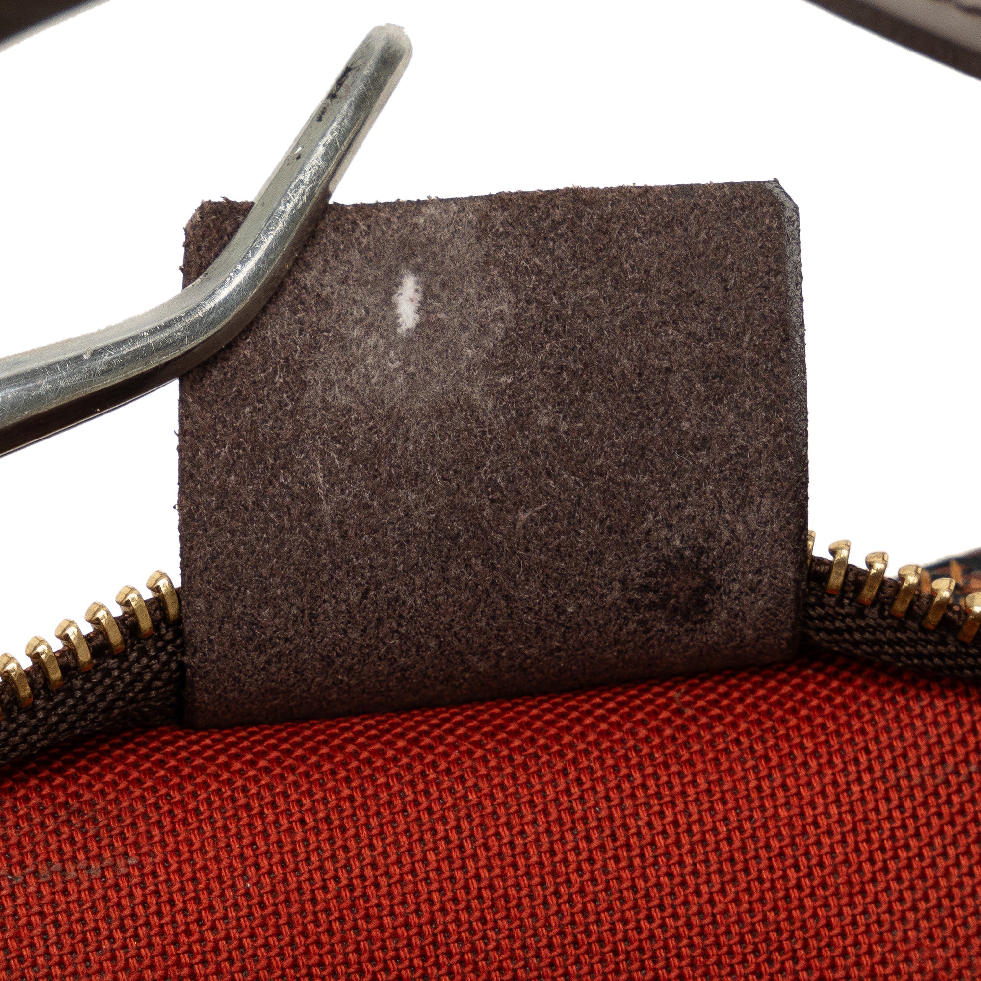 Brown Louis Vuitton Damier Ebene Navona Pouch