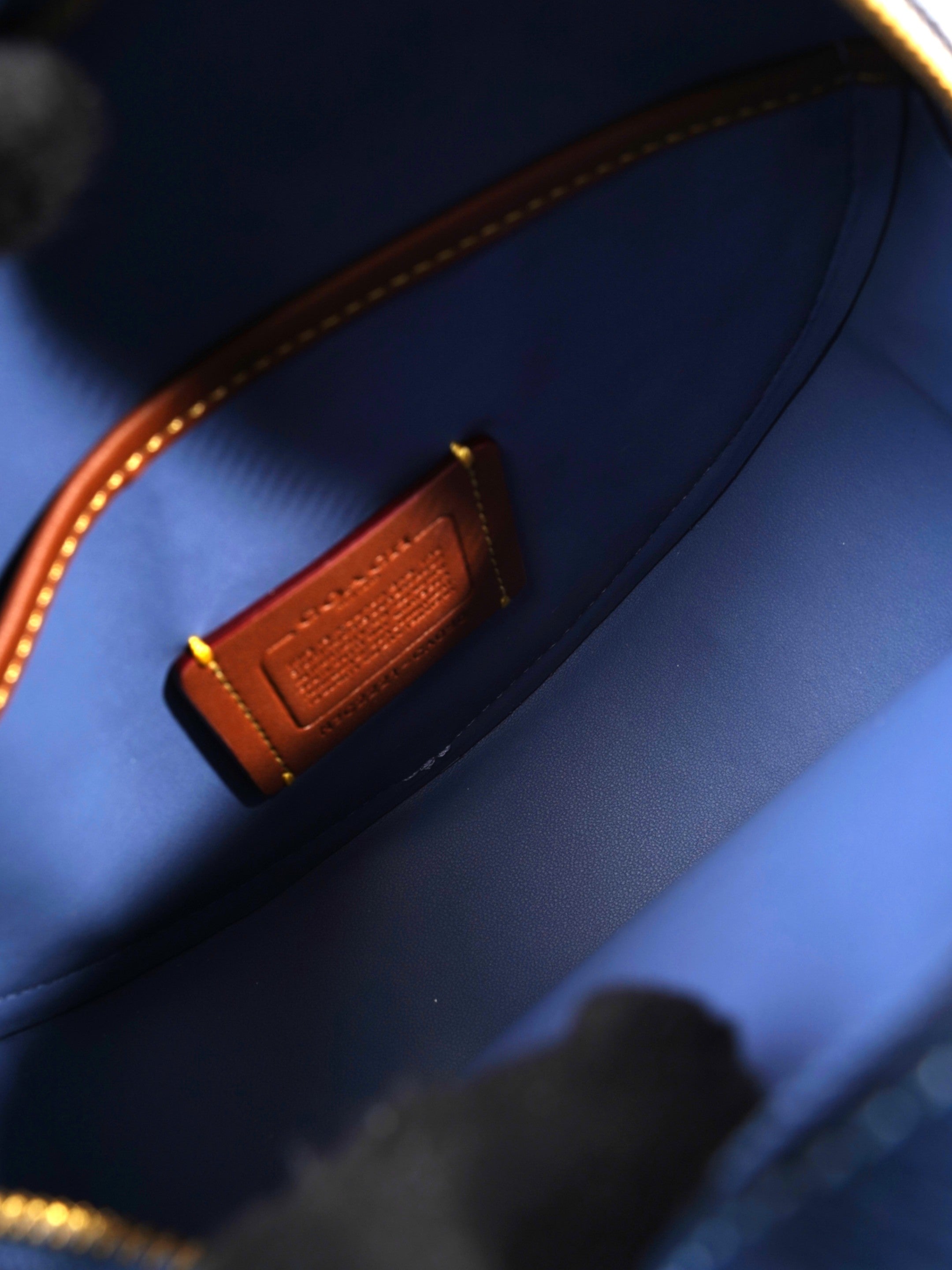 Coach Kia Circle Aqua / Colourblock Leather
