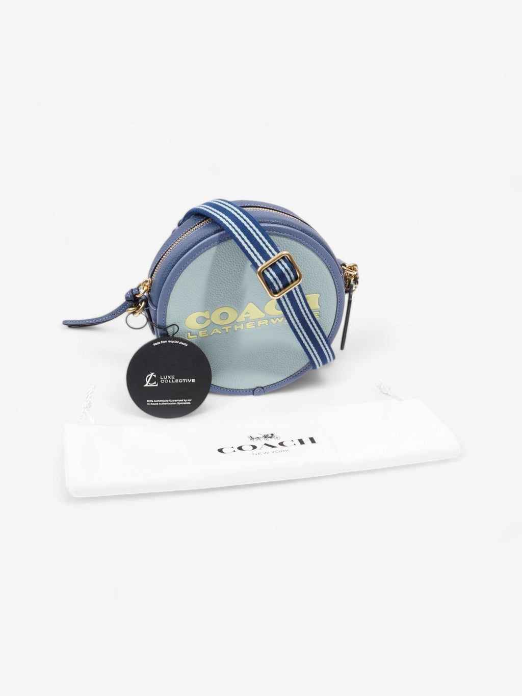 Coach Kia Circle Aqua / Colourblock Leather