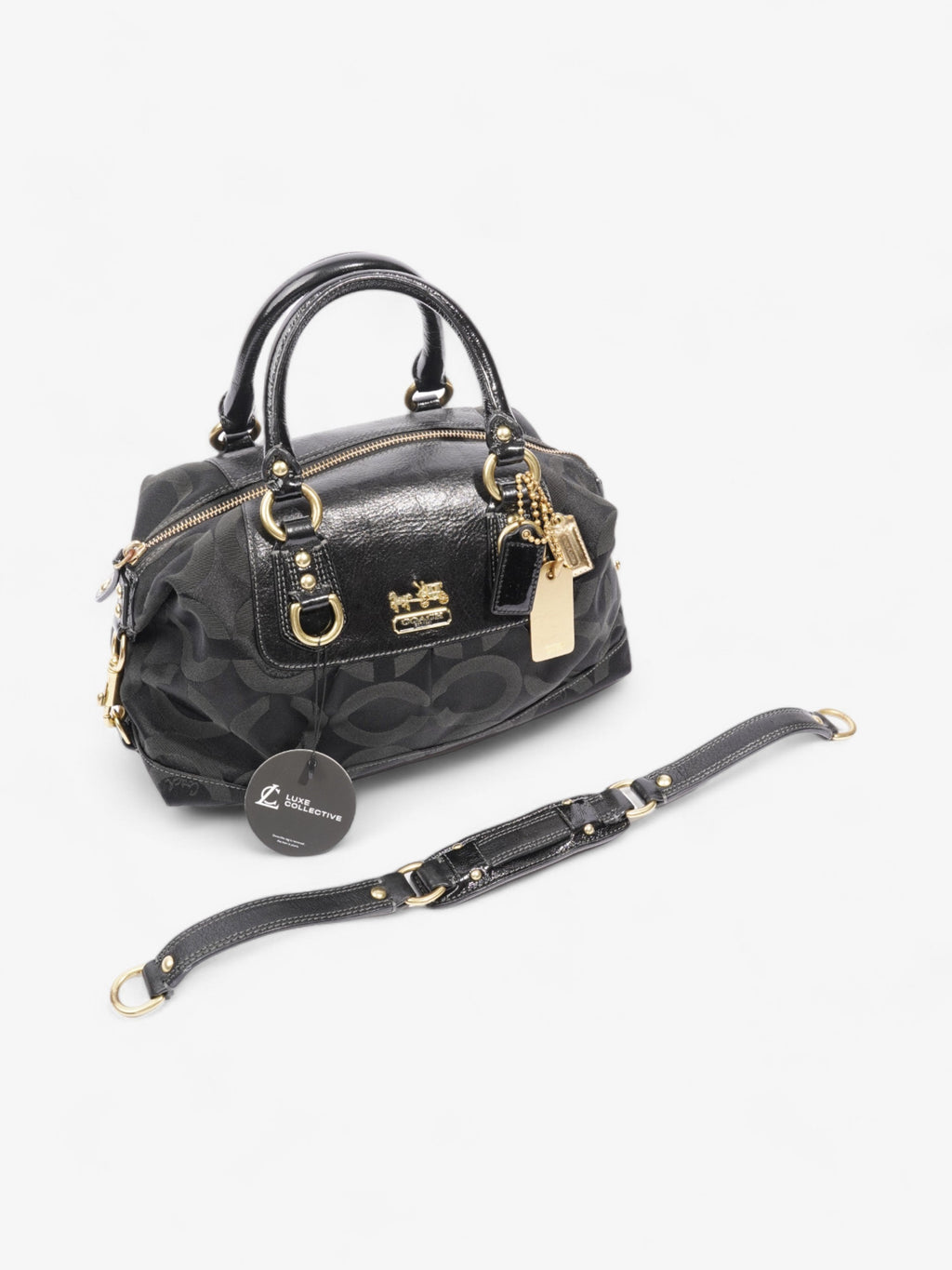 Coach Madison Black Nylon