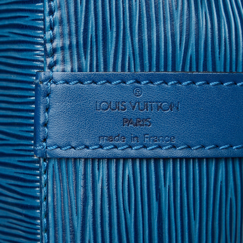Louis Vuitton Petit NoÃƒÆ’Ã‚Â© Blue Epi