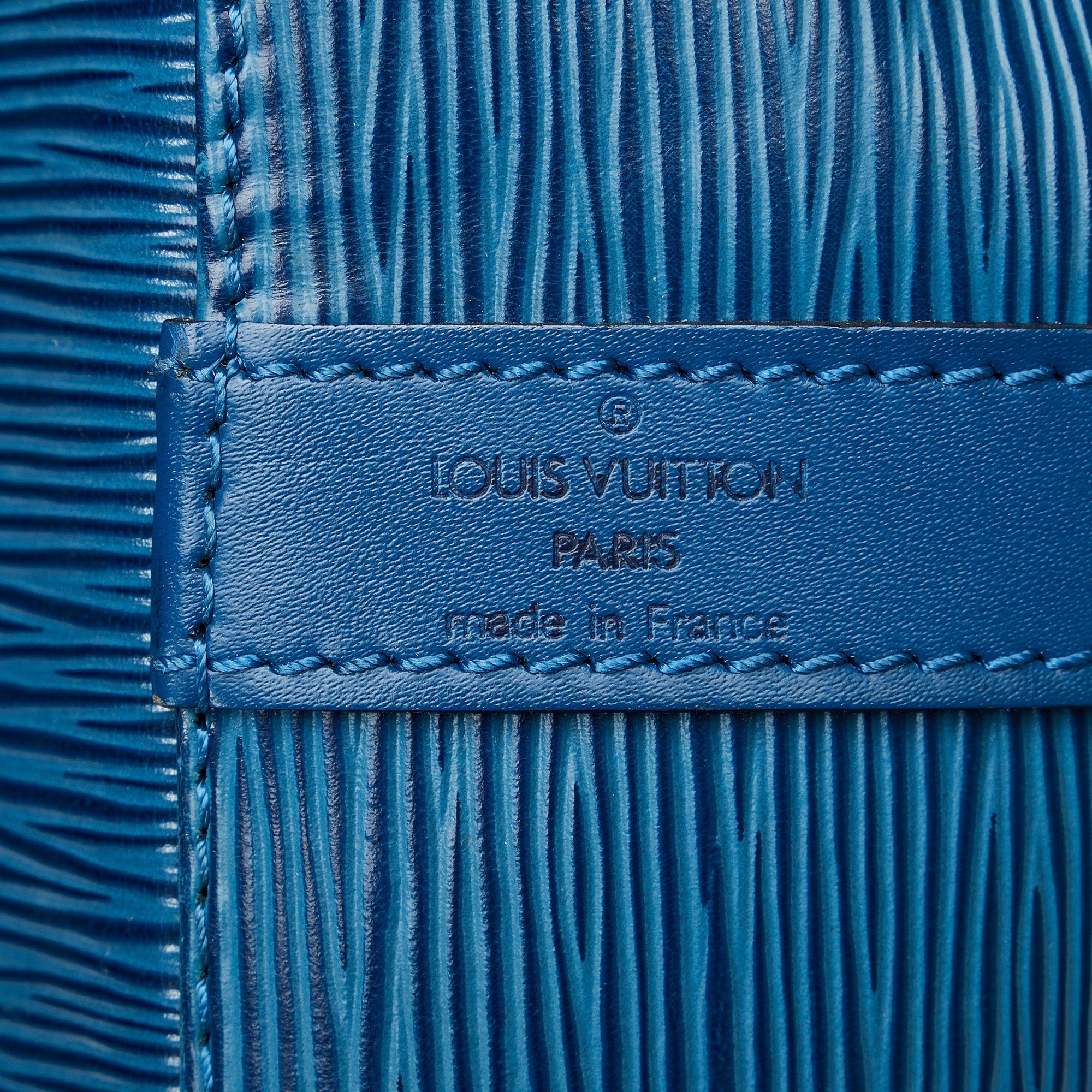 Louis Vuitton Petit NoÃƒÆ’Ã‚Â© Blue Epi