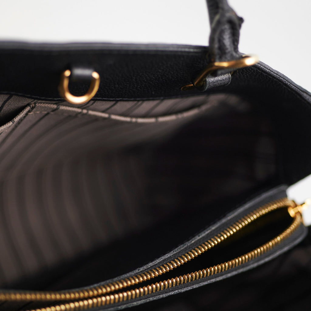 Louis Vuitton Montaigne MM Empreinte Black