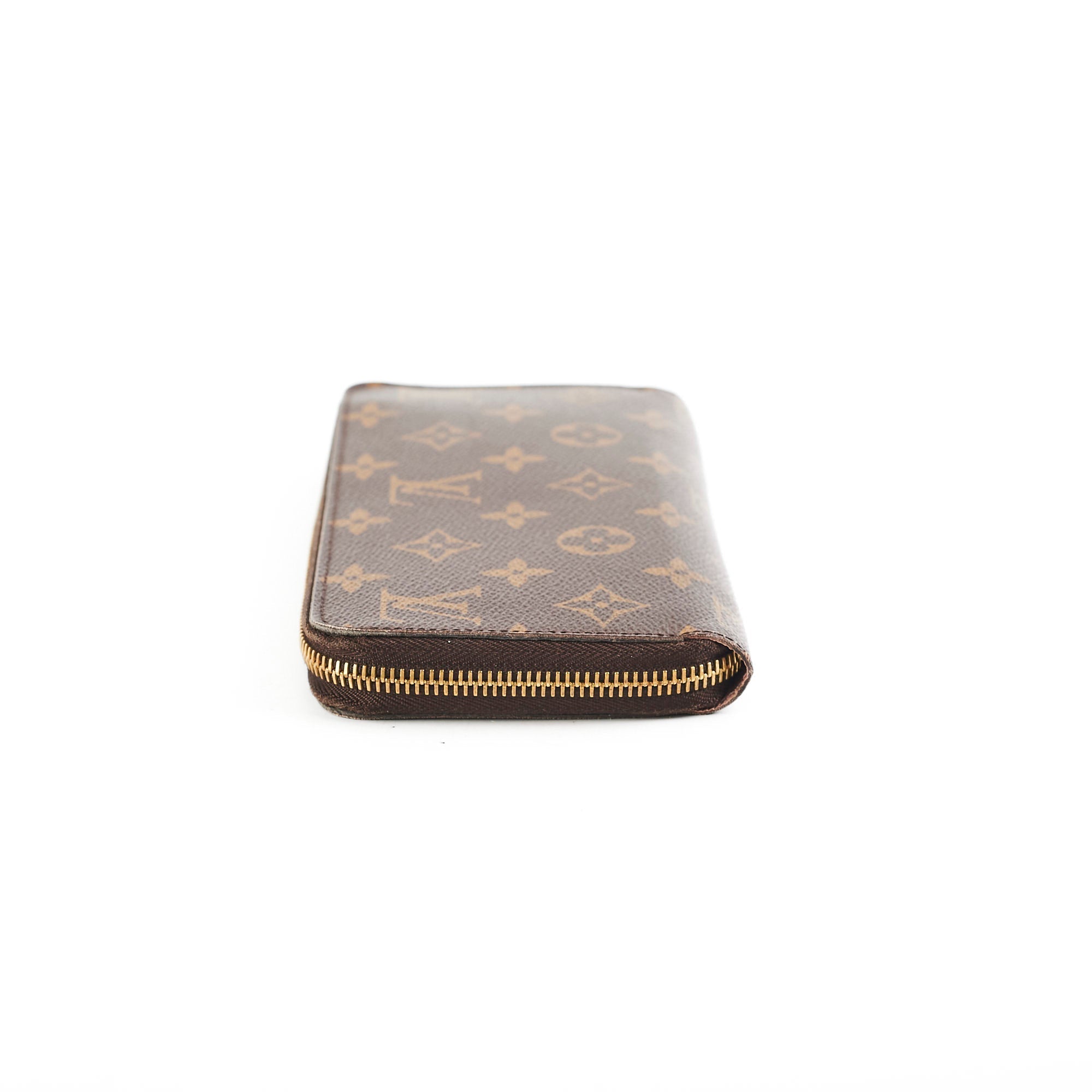 Louis Vuitton Classic Monogram Zippy Wallet Rose Ballerine