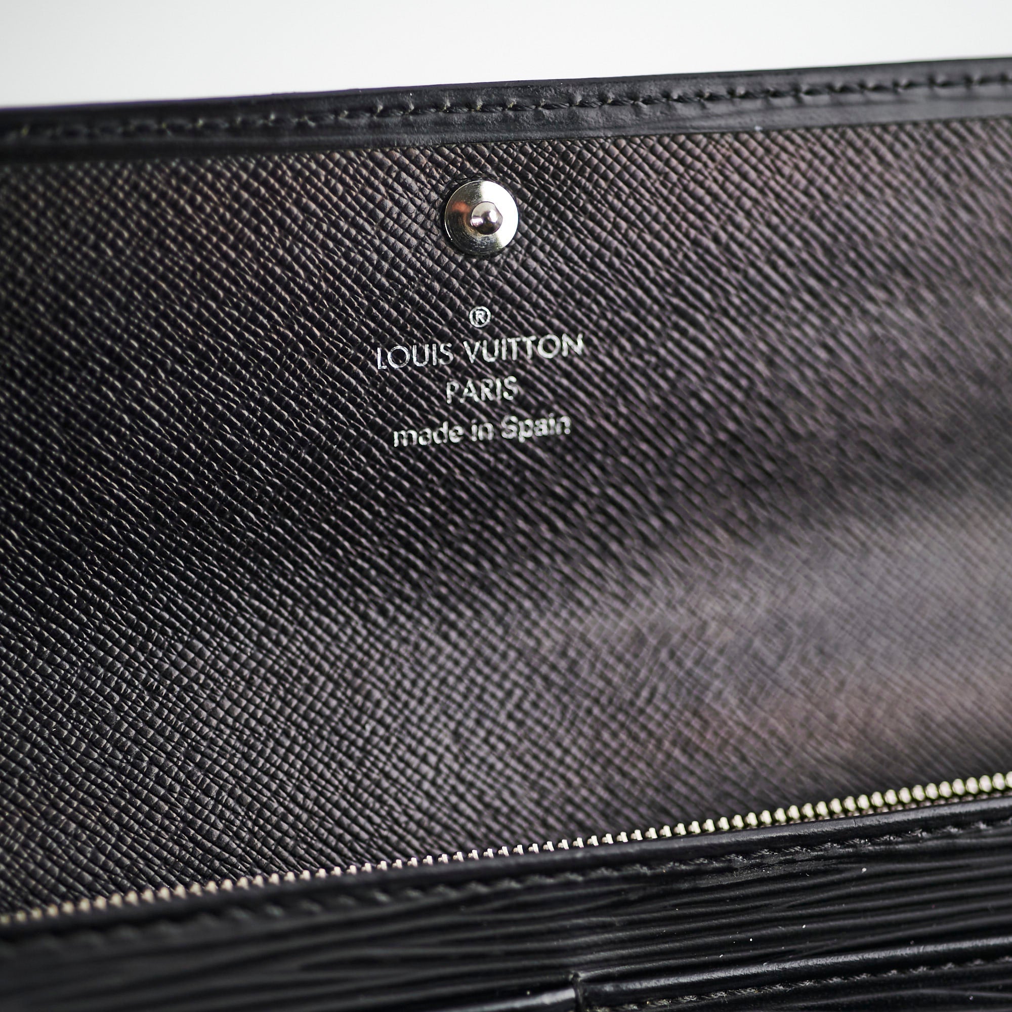 Louis Vuitton Epi Black Wallet