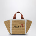 Marni Sillo Small Shopping Bag In Raffia-Effect MacramÃƒÆ’Ã‚Â© Women