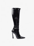 Saint Laurent Tess Boot 110 Black Patent Leather EU 40 UK 7