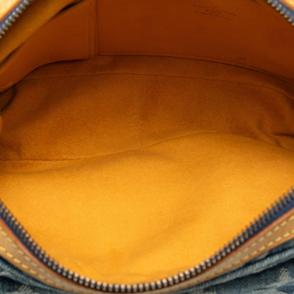 Blue Louis Vuitton Monogram Denim Bum Bag