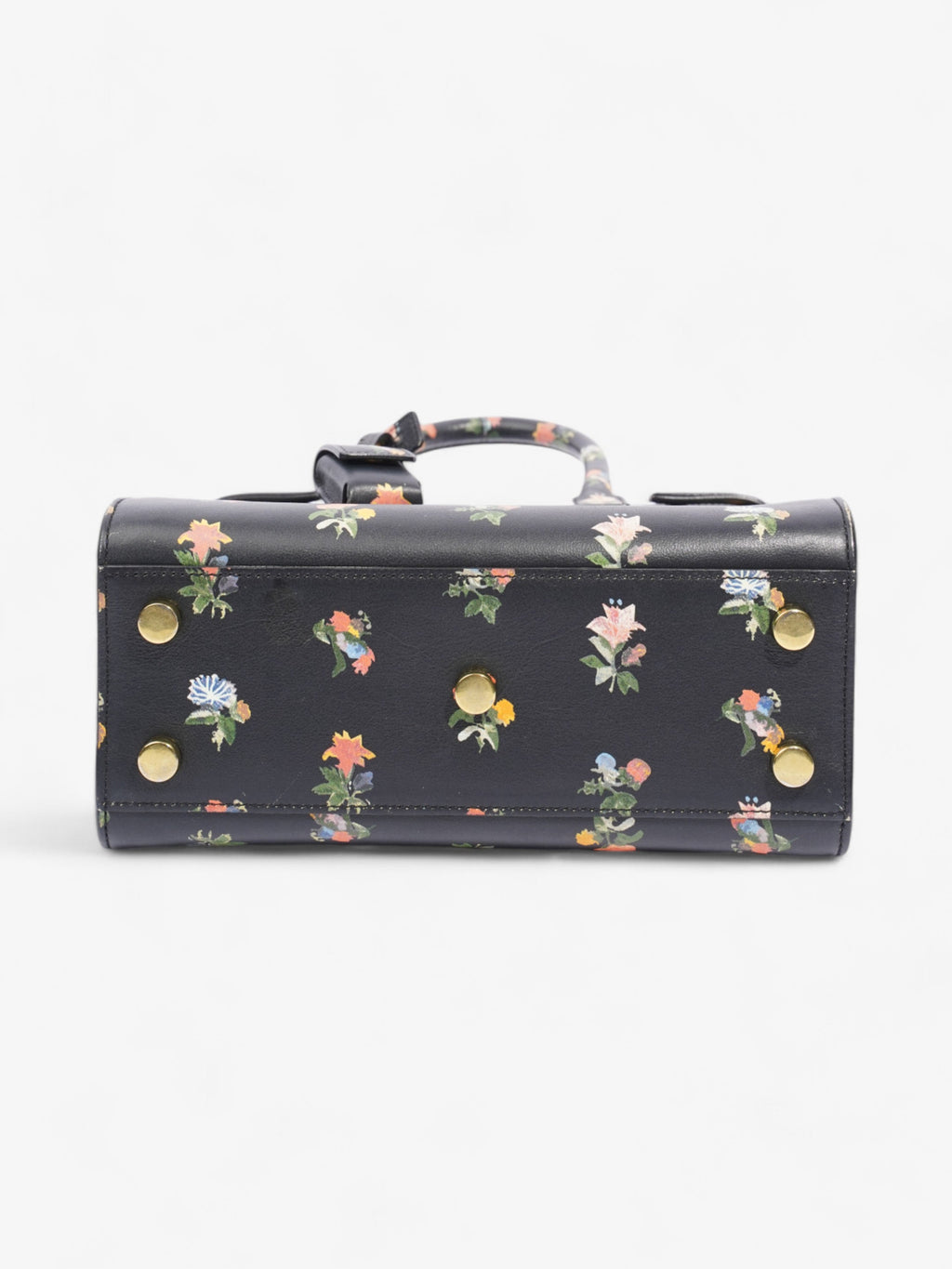 Saint Laurent Sac De Jour Black / Floral Leather Nano