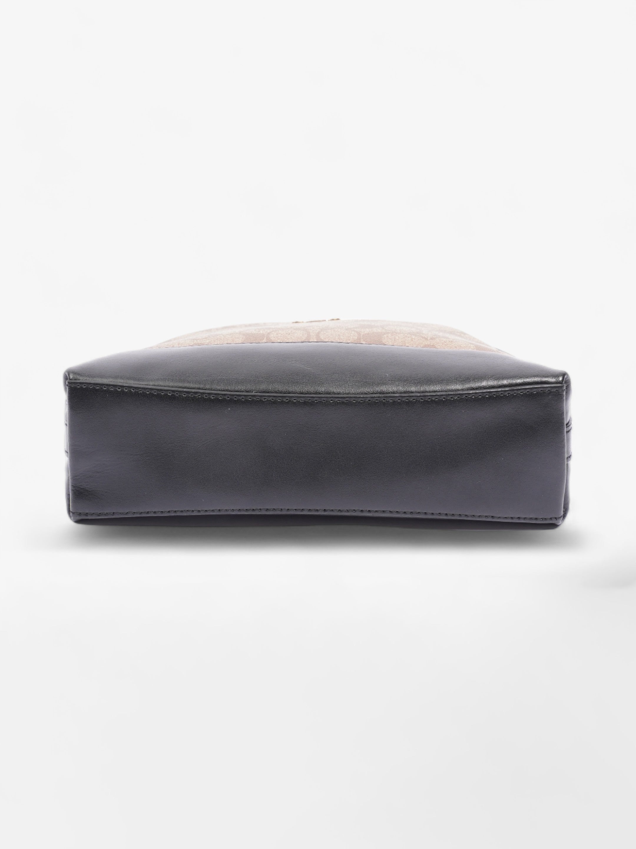 Coach Signature Dome Black / Brown Canvas