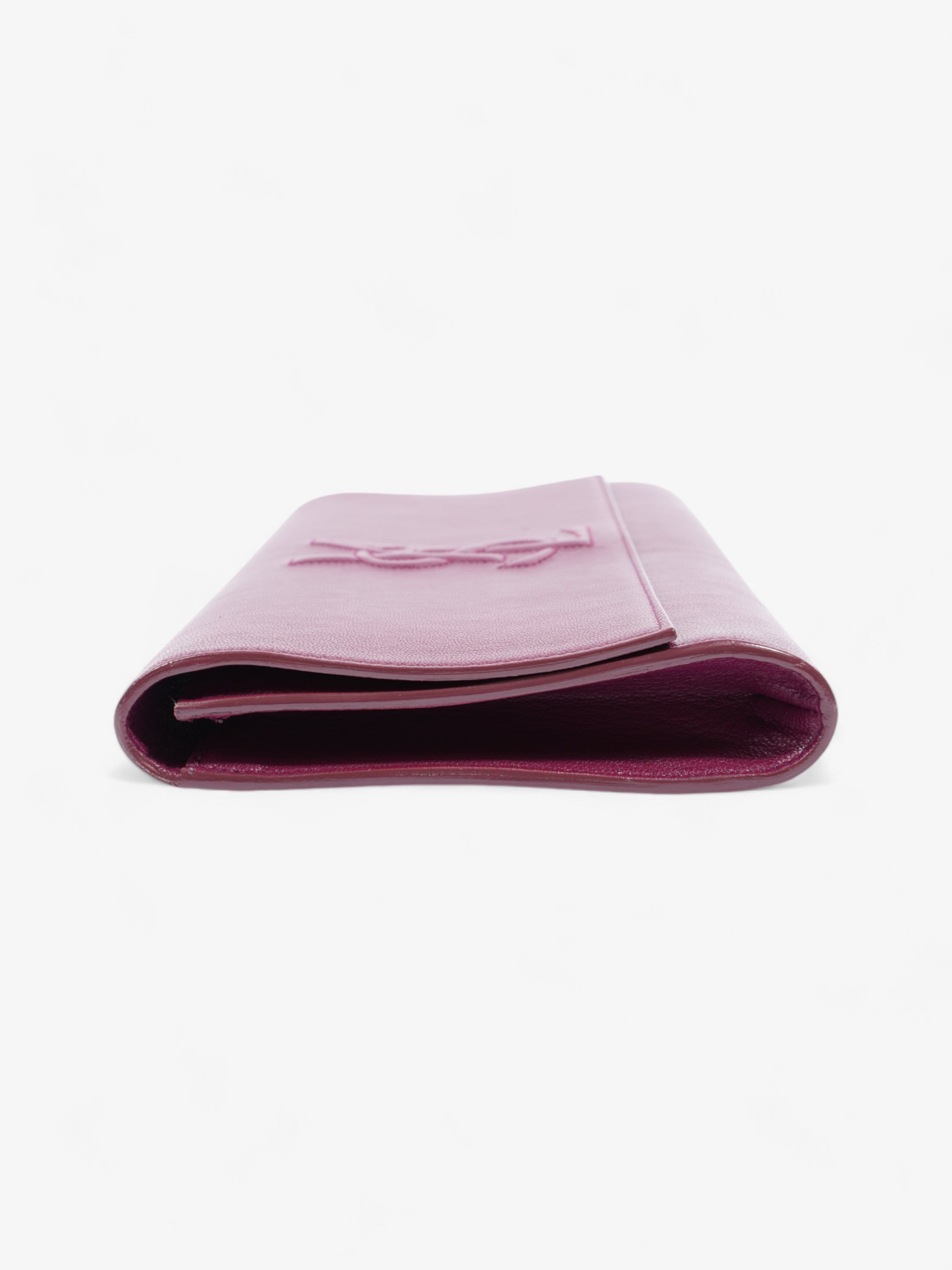 Saint Laurent Belle de Jour Purple Leather