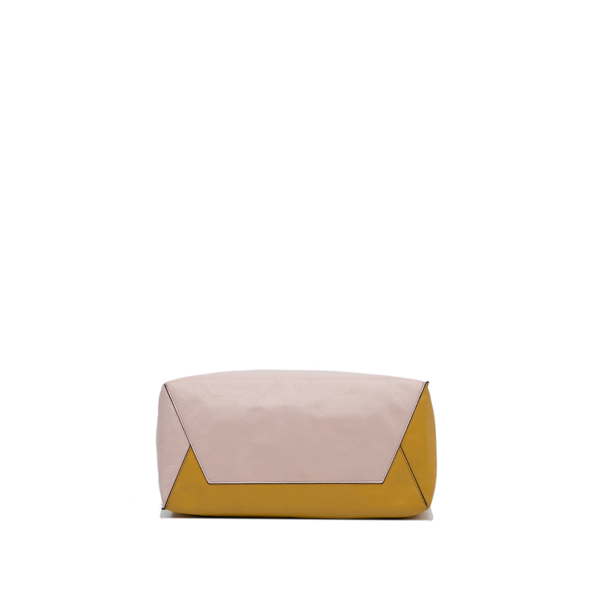 Pink Marni Museo Leather Tote
