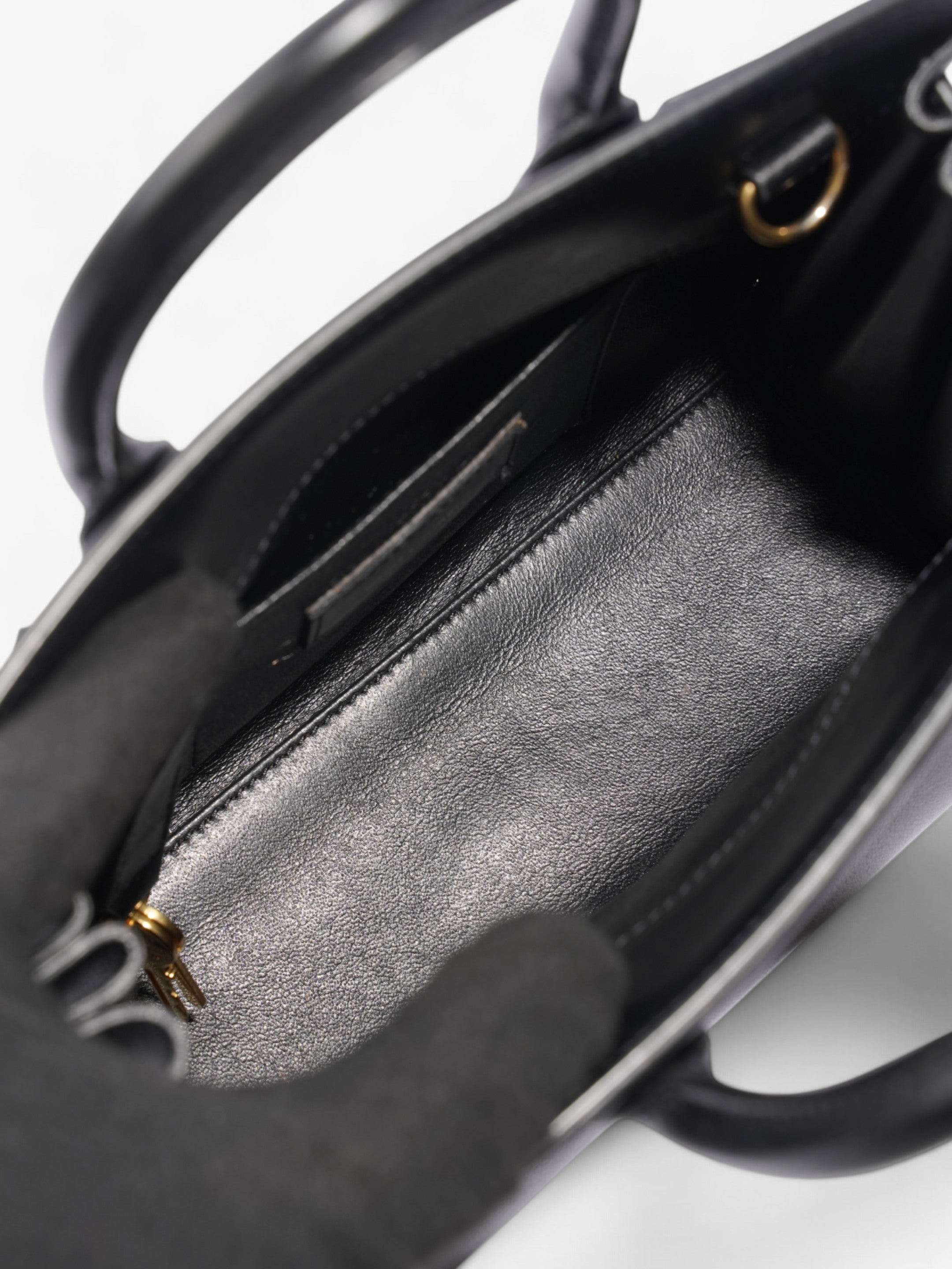 Saint Laurent Sac De Jour Black Leather Nano