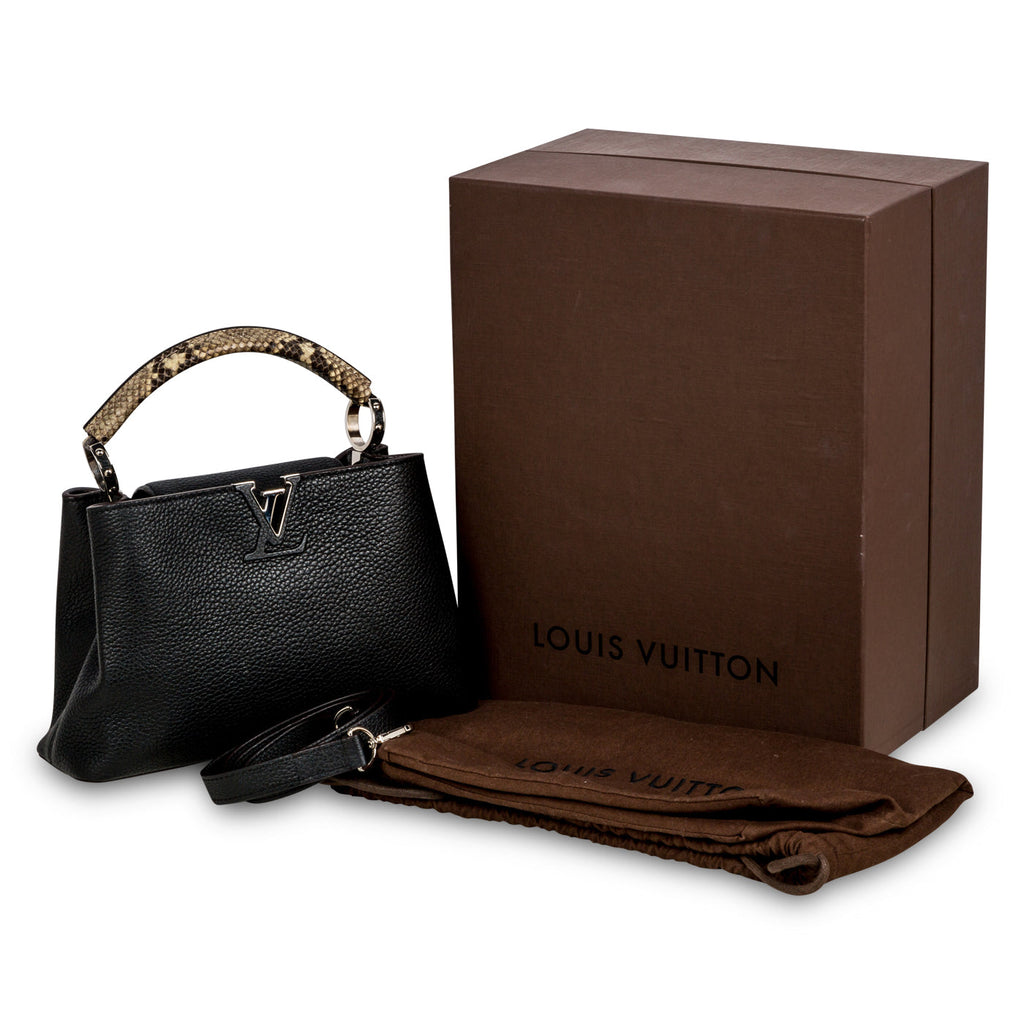 Louis Vuitton Capucines BB - Python Handle