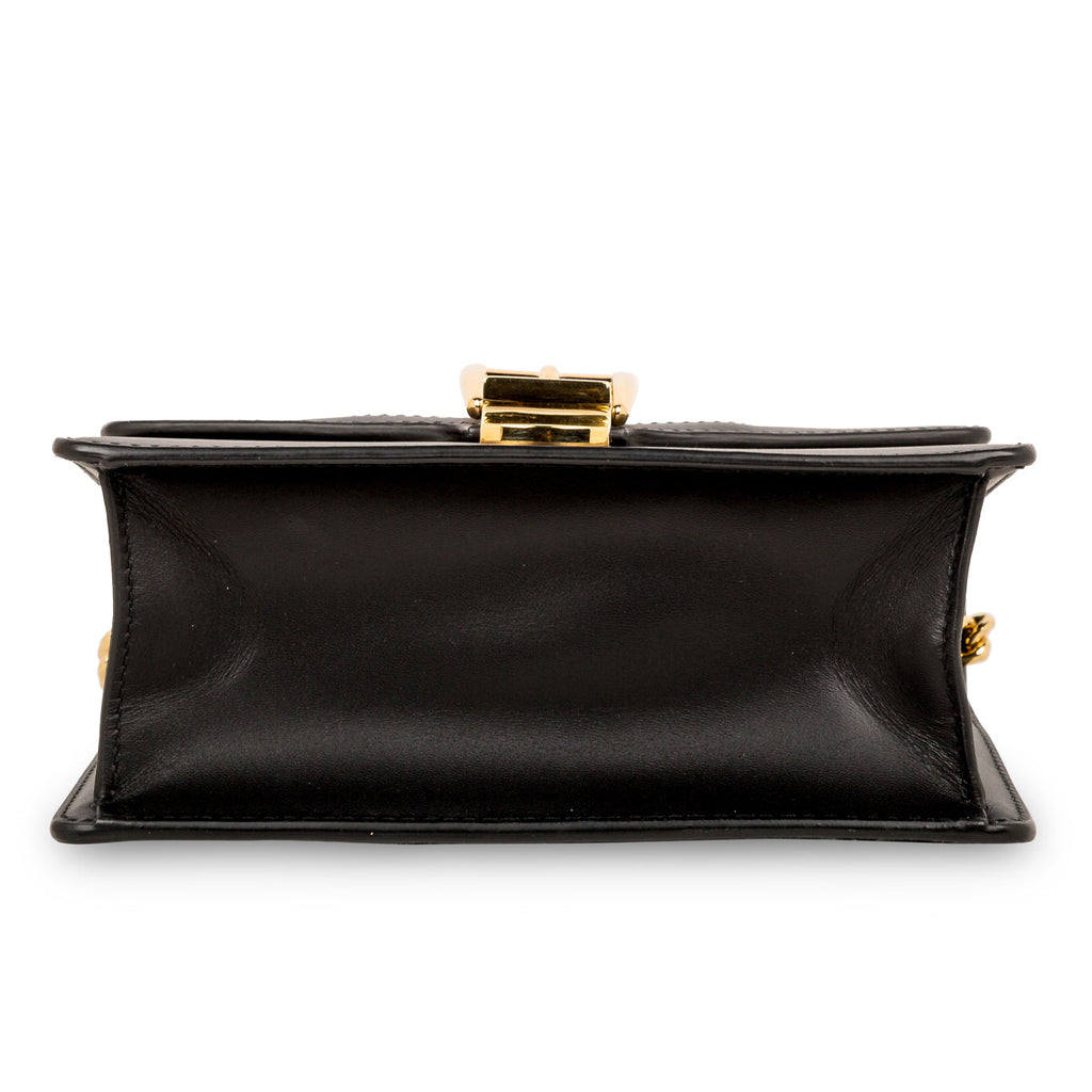 Sylvie Leather Mini Chain Bag