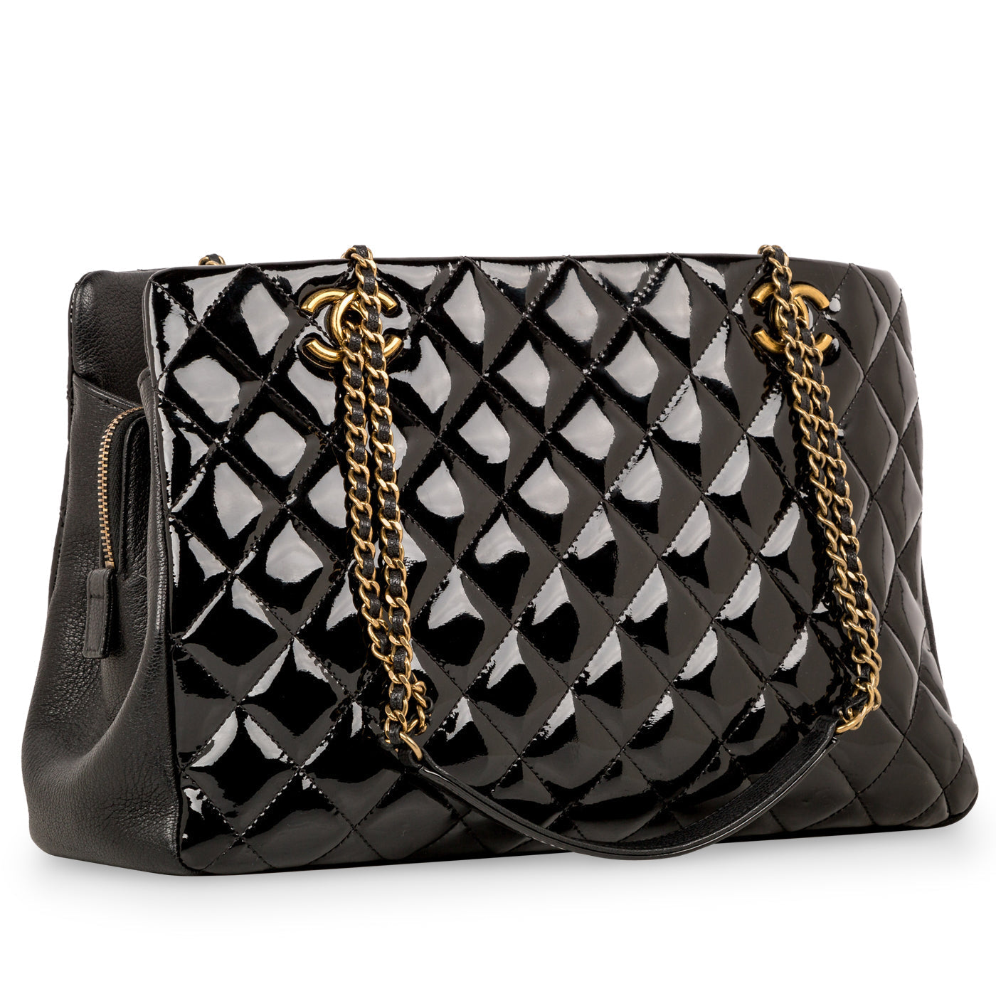 Chanel Timeless Patent Shoulder Bag