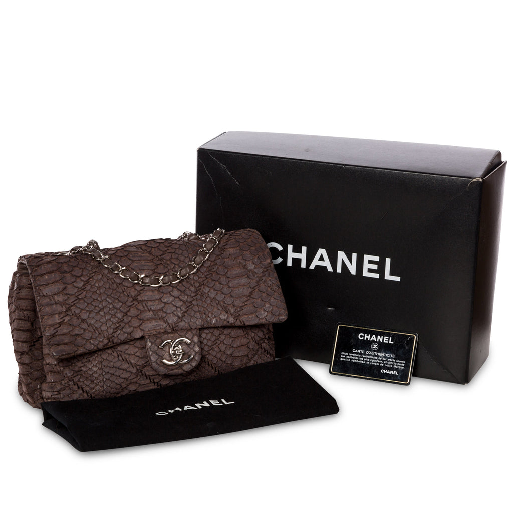 Chanel Classic Flap Bag - Python