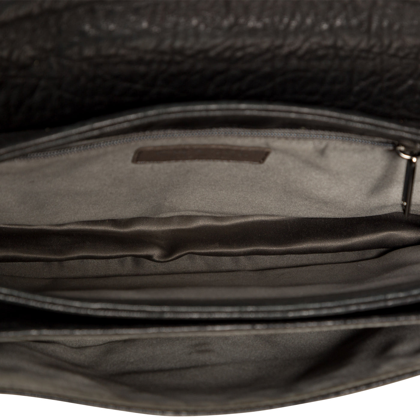 Distressed Calfskin Shoulder Bag