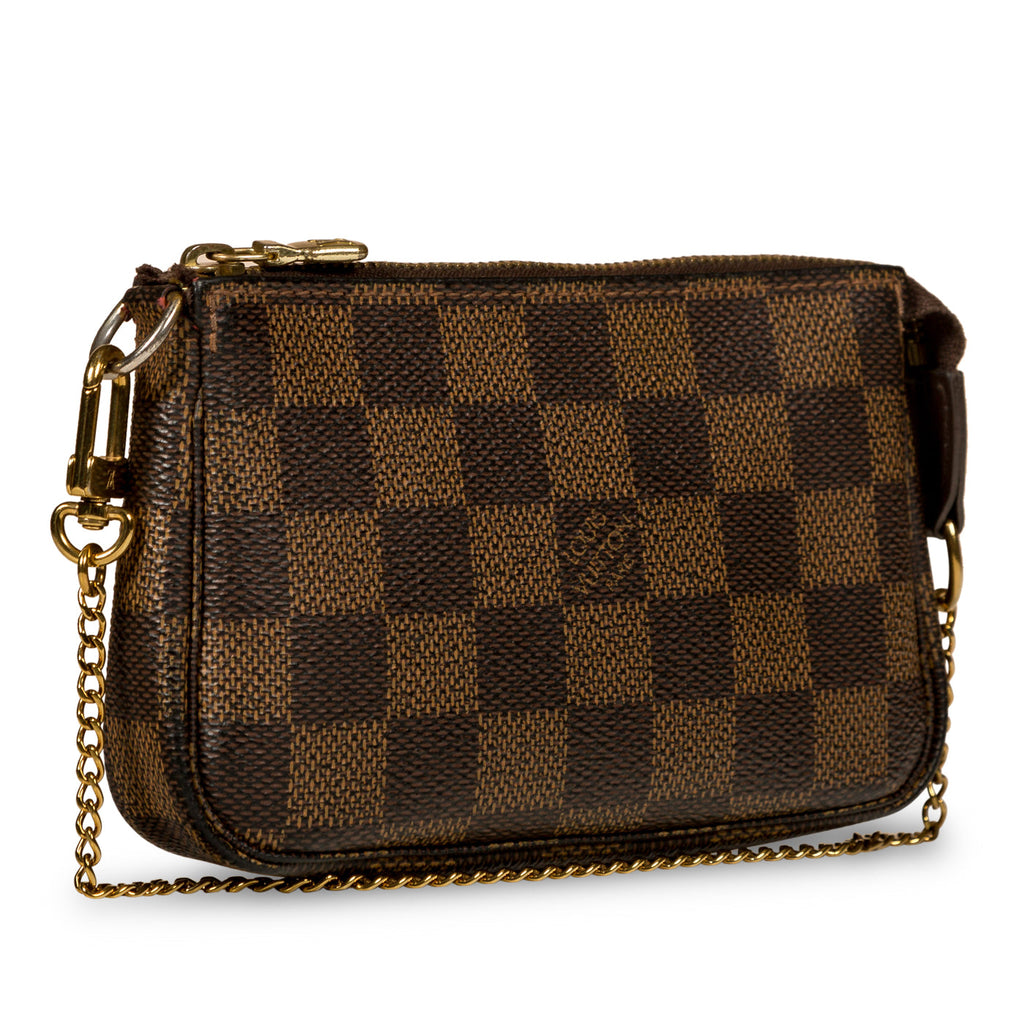 Louis Vuitton Mini Pochette Accessoires - Damier Ebene