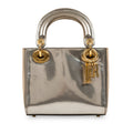 Christian Dior Lady Dior - Silver Patent Leather