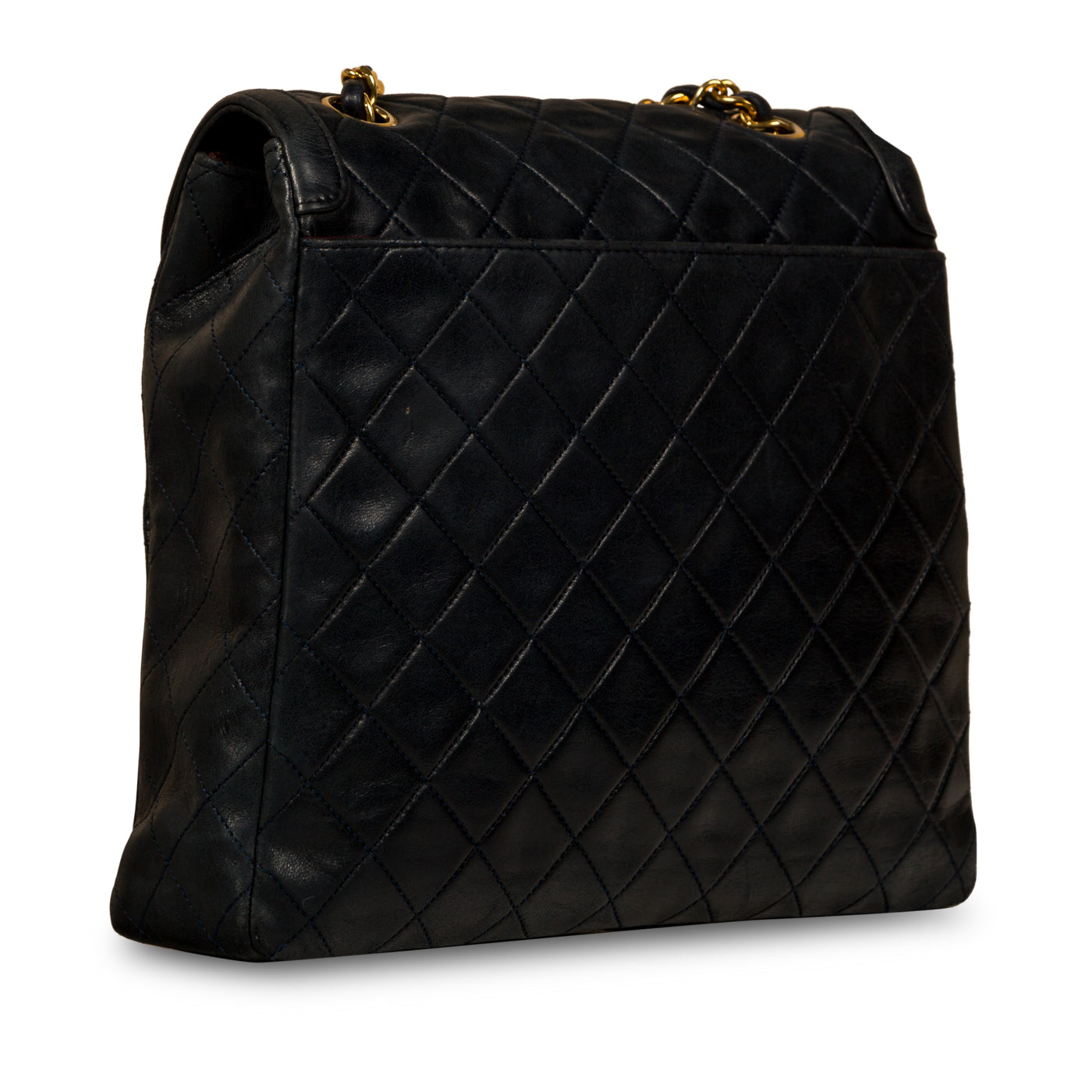 Vintage Lambskin Shoulder Bag