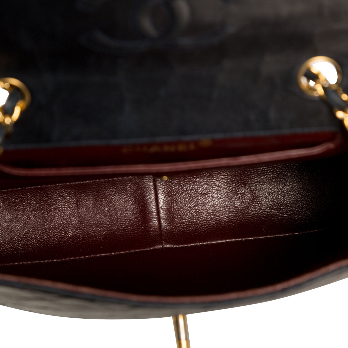 Vintage Lambskin Shoulder Bag