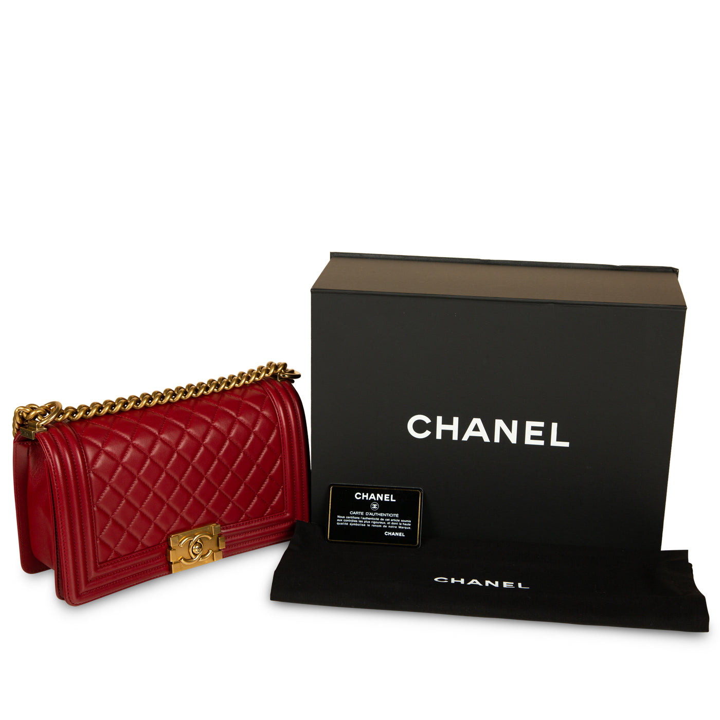Chanel Boy Bag - Old Medium
