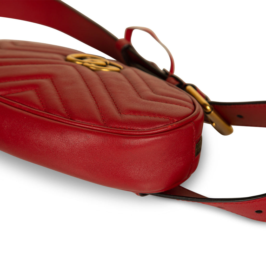 Marmont Belt Bag - Red