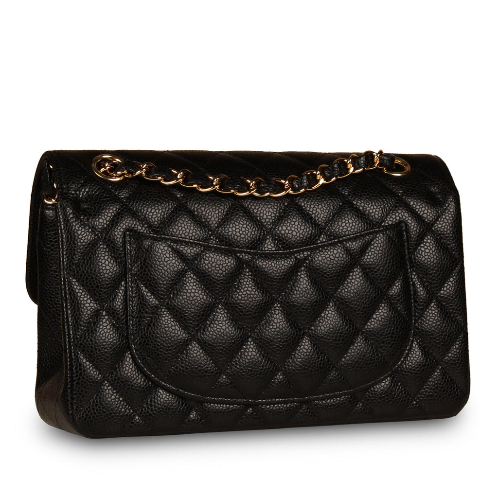 Black Classic Flap Bag - Small