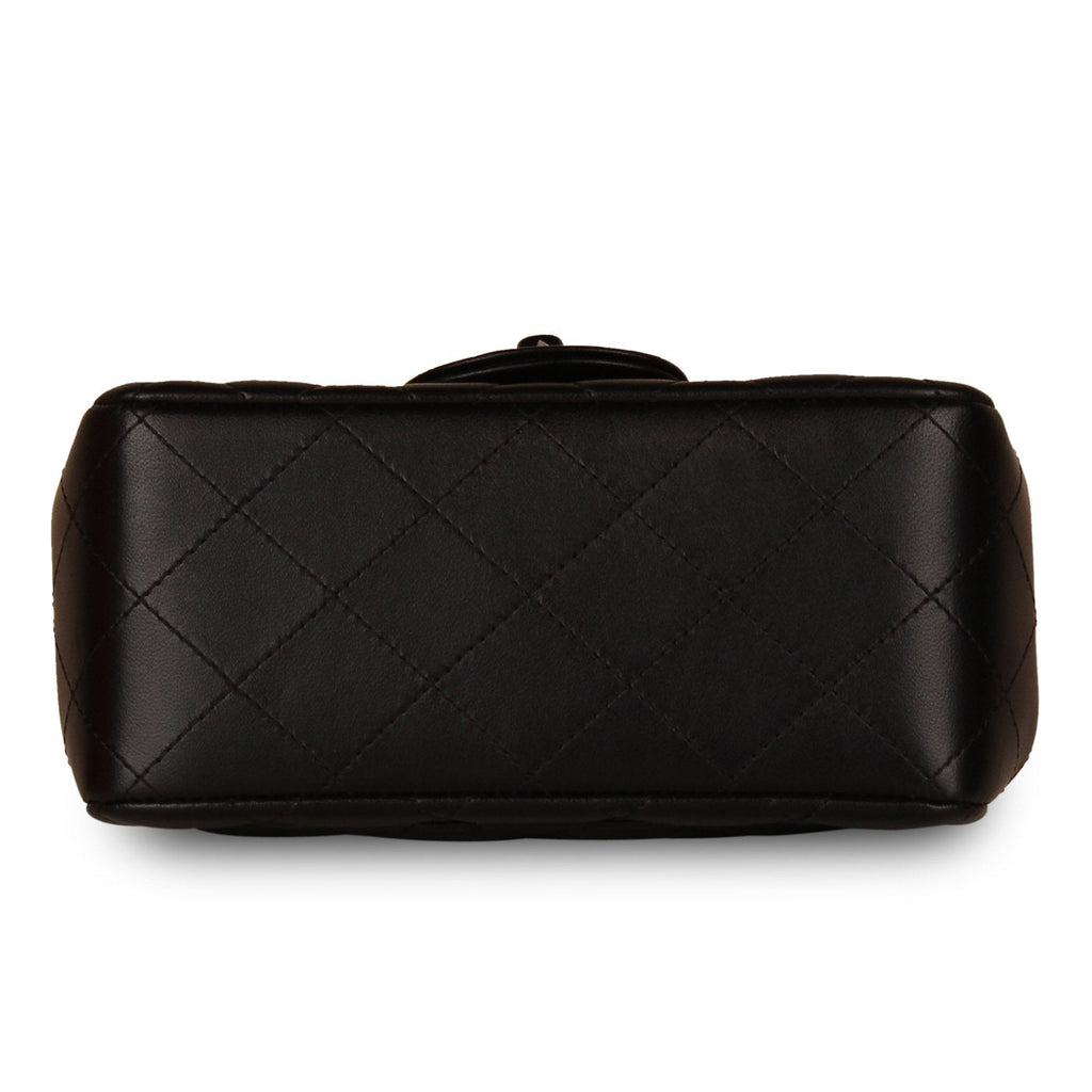 Chanel Classic Flap Bag - Mini Square So Black