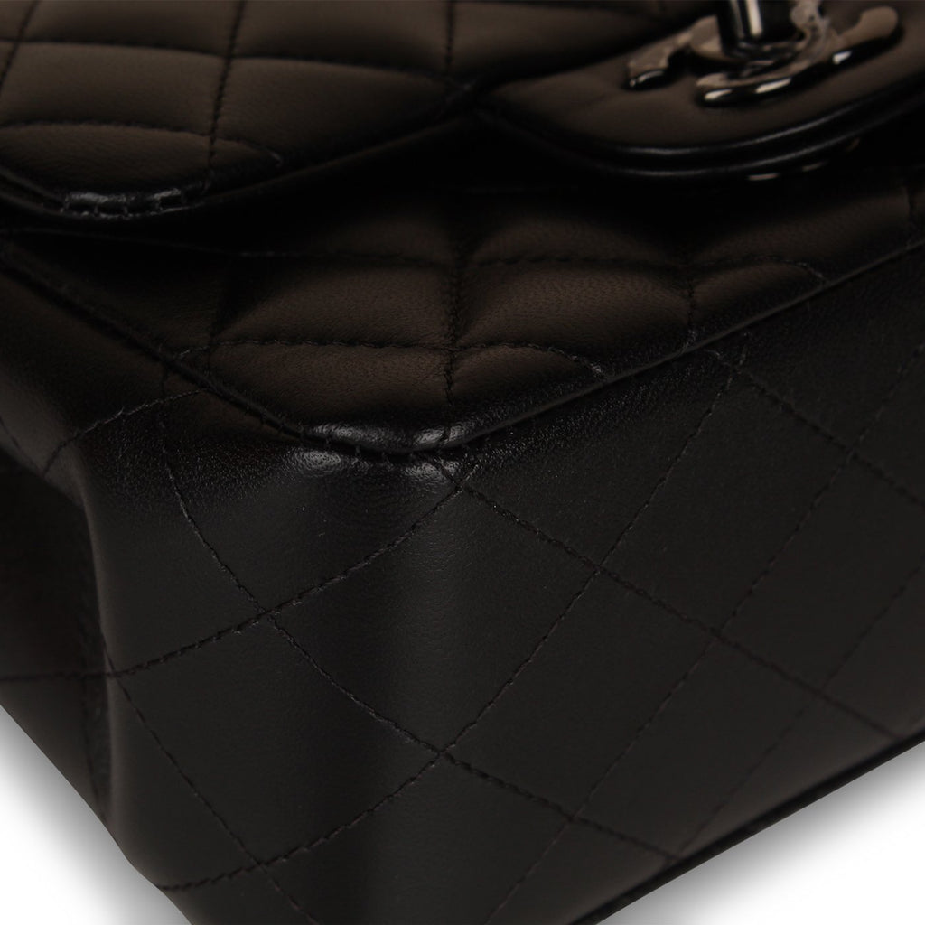 Chanel Classic Flap Bag - Mini Square So Black