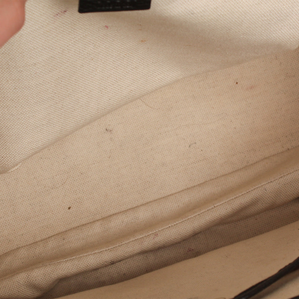 Bamboo Top Handle Shoulder Bag