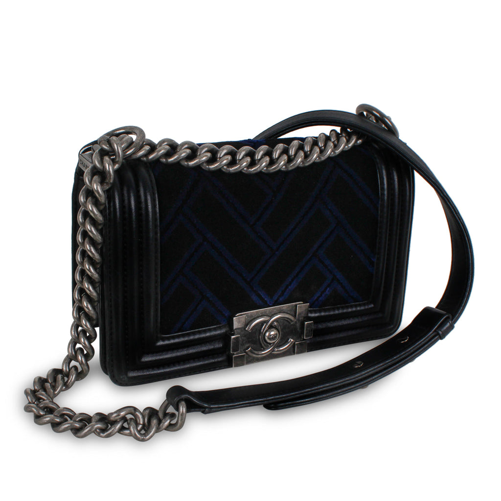 Small Boy Bag - Velvet
