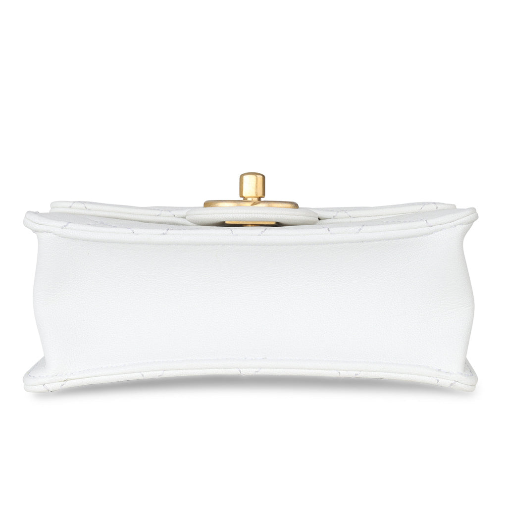 Vertical Pearl Flap Bag