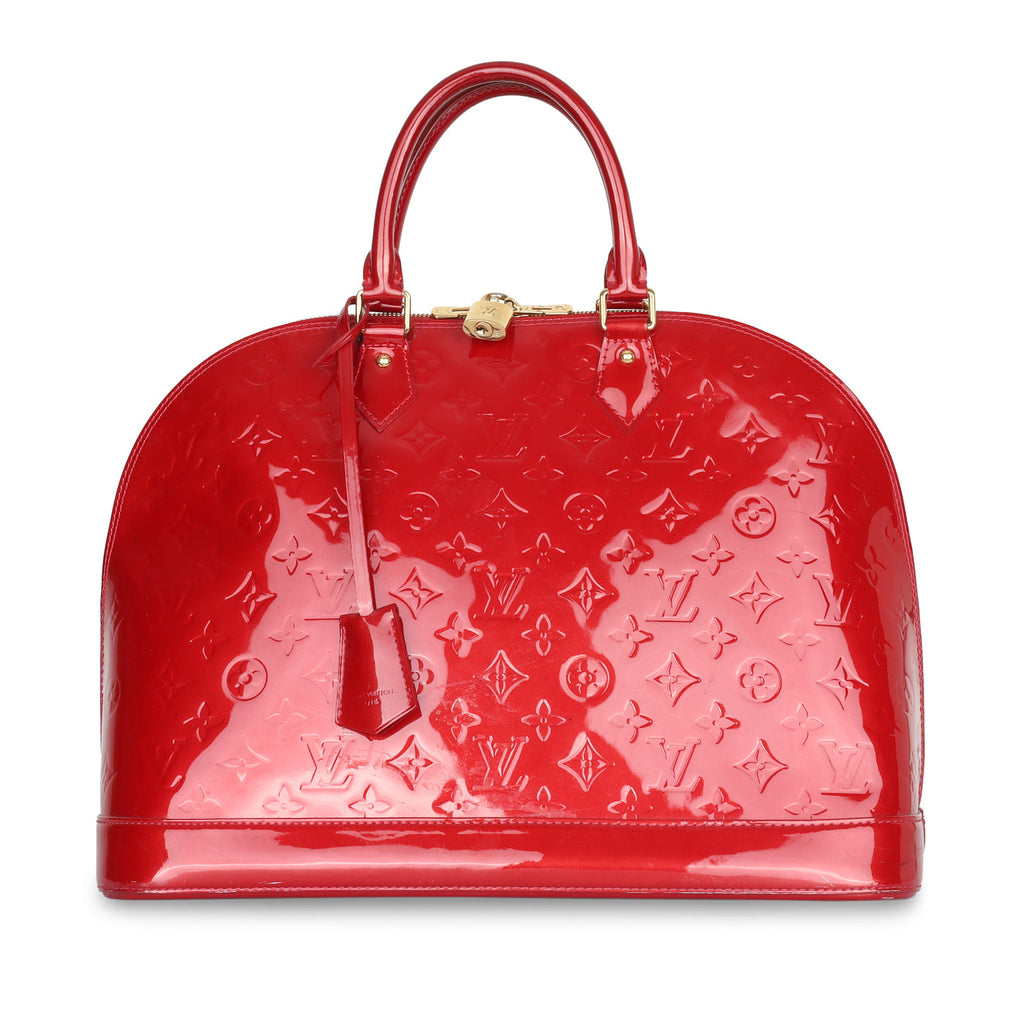 Louis Vuitton Alma GM - Red Vernis