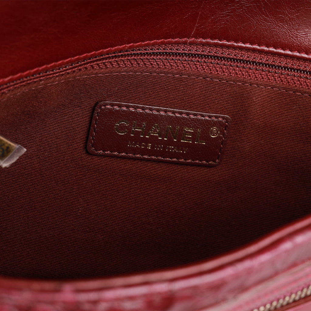Seasonal Python Flap Bag