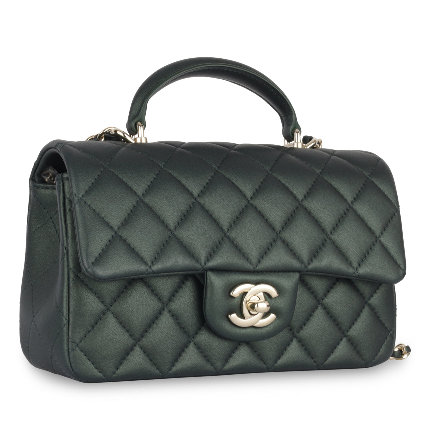 Classic Flap Bag - Mini Rectangular Top Handle