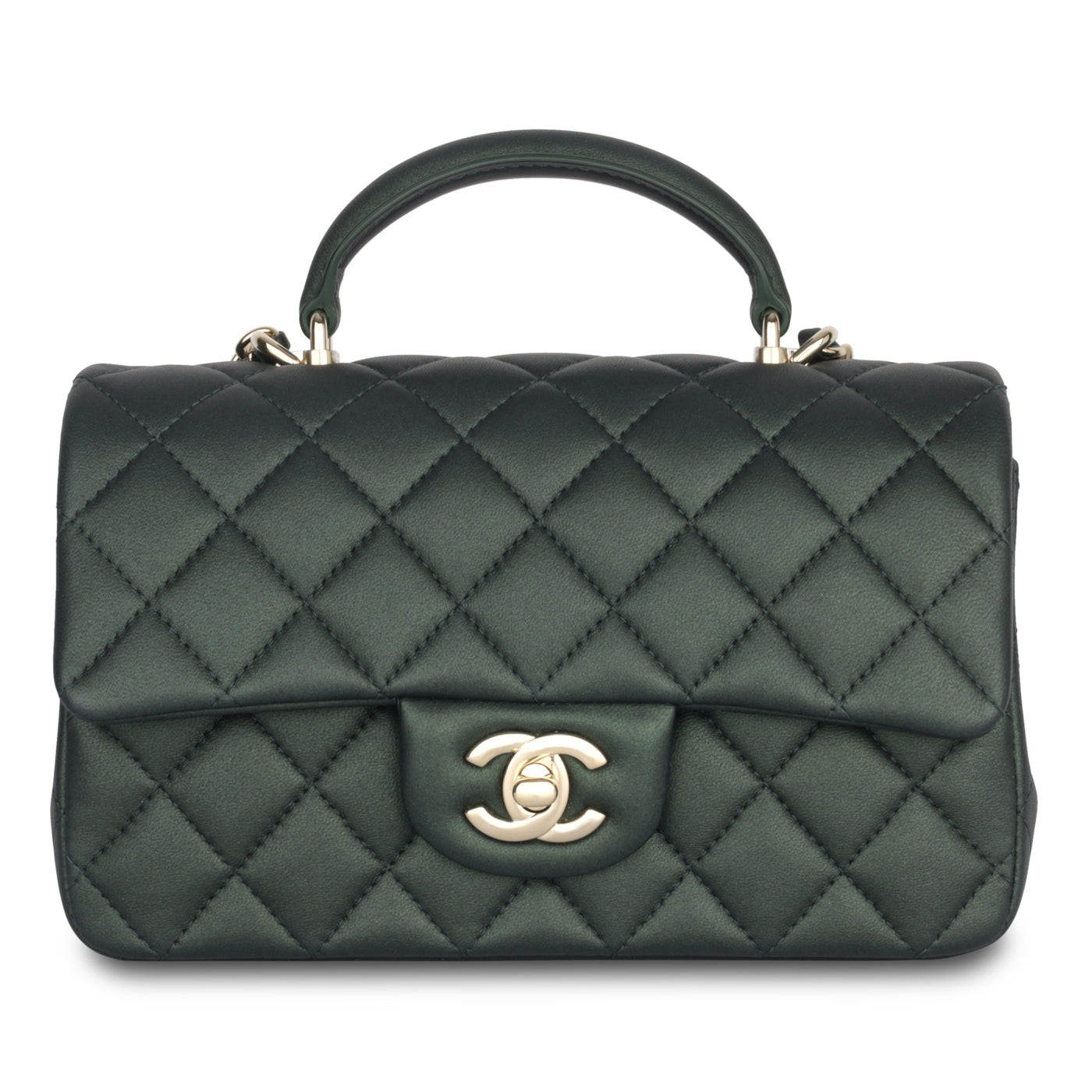 Classic Flap Bag - Mini Rectangular Top Handle