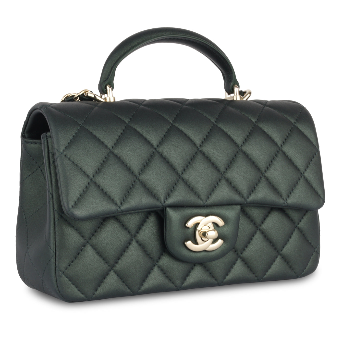 Classic Flap Bag - Mini Rectangular Top Handle