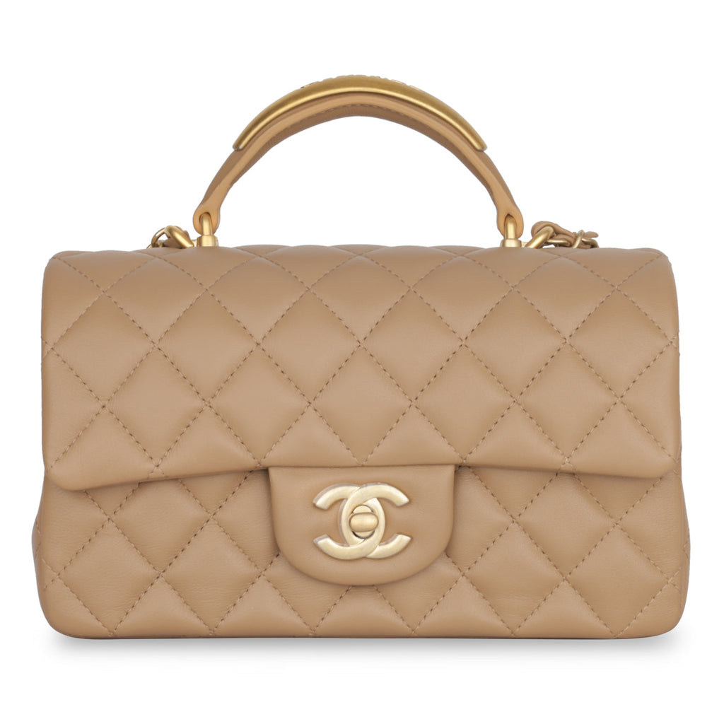 Classic Flap Bag - Mini Rectangular Top Handle