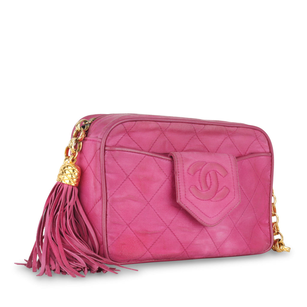 Vintage Camera Tassel Bag